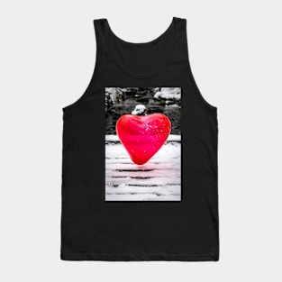 Snow Heart Floating Tank Top